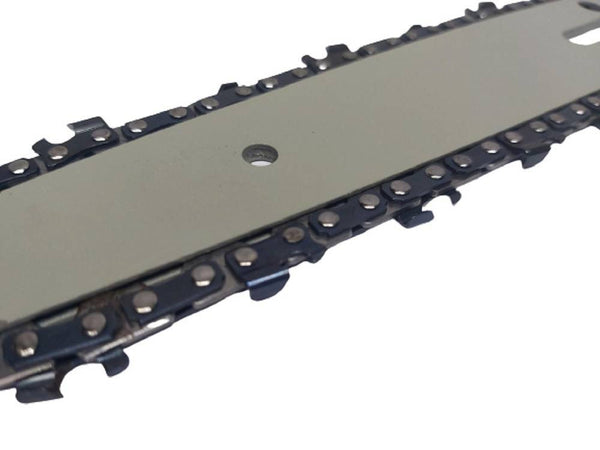 Kit Barra + Catena 6" Ricambio Da 6 Pollici Per Mini Motosega A Batteria