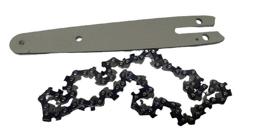 Kit Barra + Catena 6" Ricambio Da 6 Pollici Per Mini Motosega A Batteria