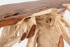 Consolle Lisandra struttura in radici di teak originali per decorazioni ambienti