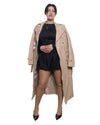 Rachel - Cappotto Donna Beige in vera pelle