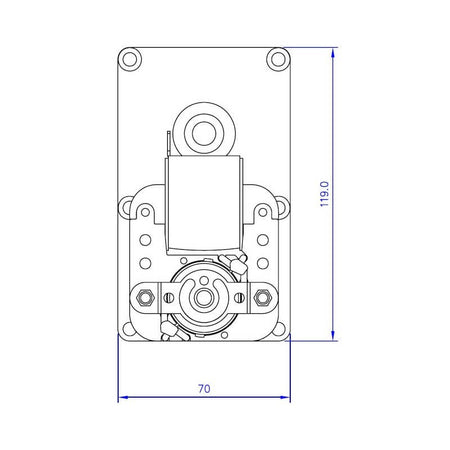 Motoriduttore Mellor FB1231 stufe a pellet 14702014