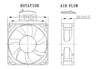 Ventilatore Assiale 80x80x38 15W per stufe a pellet 28FR400