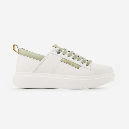 ALEXANDER SMITH ECO-WEMBLEY Sneakers uomo bianco e verde AEAZEWM-7010-WLG