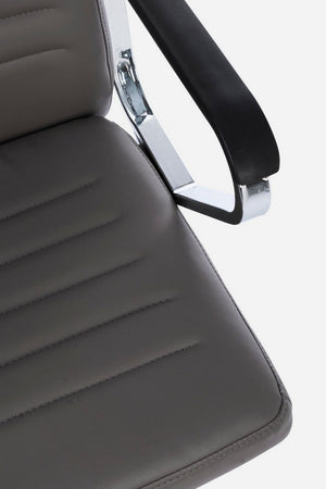 Sedia da ufficio ergonomica "Derek" con braccioli e ruote altezza regolabile