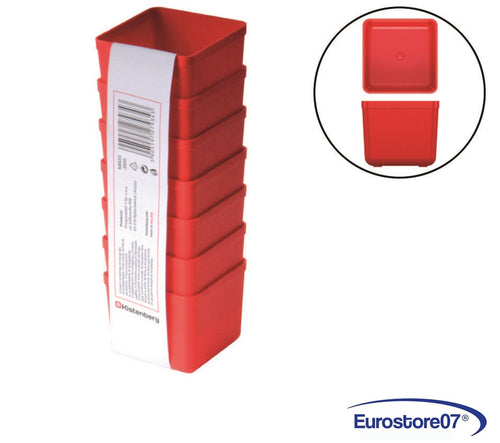 VASCHETTA PORTAMINUTERIA UNITE SET PEZZI 7 KBS55 mm.55x55x50h. -FER 408691 -