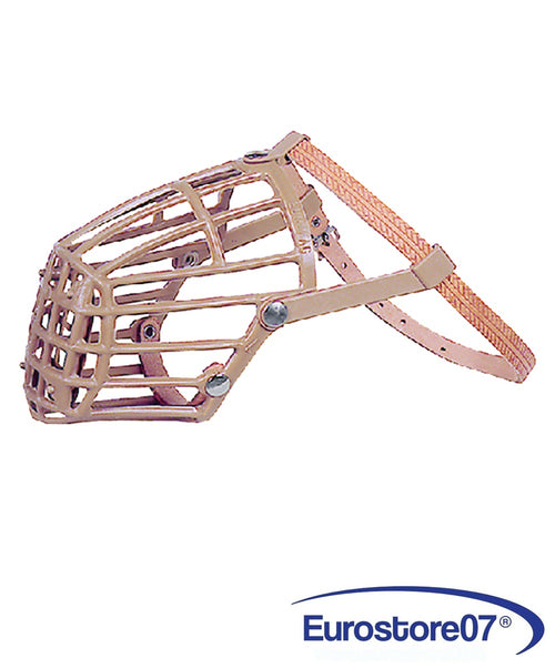 MUSERUOLA PER CANE N. 3 In plastica e cuoio. DF 605946