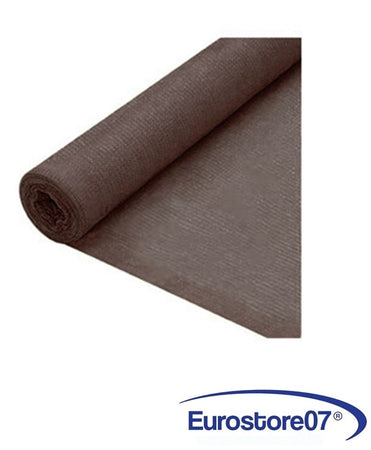 RETE OMBREGGIANTE 90% MARRONE ASOLE RINFORZATE -- 200 CM X 50 MT - CAP 507285