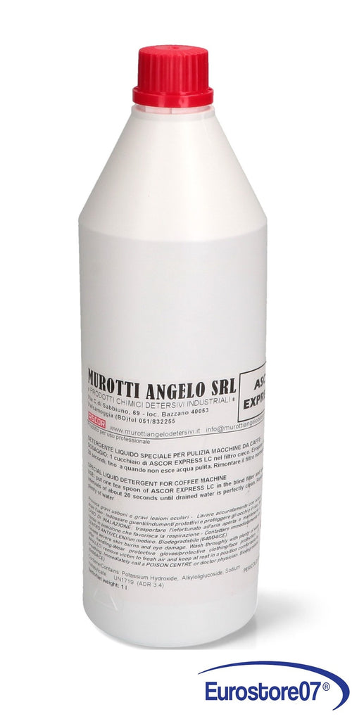 DETERGENTE MACCHINA CAFFÈ EXPRESS 1 L ASCOR PROFESSIONALE