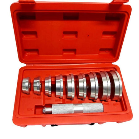 Set 10 Pezzi Estrattori Cuscinetti Boccole Con Valigetta Ruote Auto Moto Camion