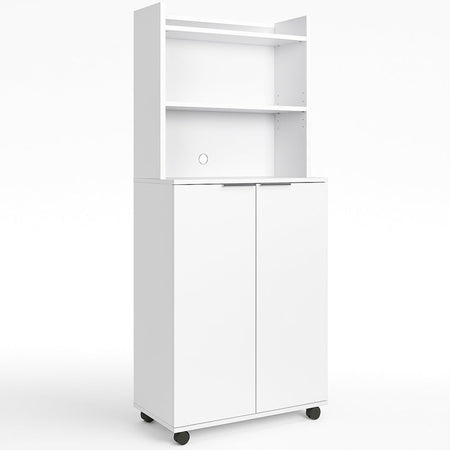 Mobile Stazione Coffee Angolo Bar Snack da Ufficio Credenza Multiuso per Caffè