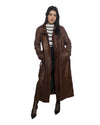 Rachel - Cappotto Donna Cuoio in vera pelle