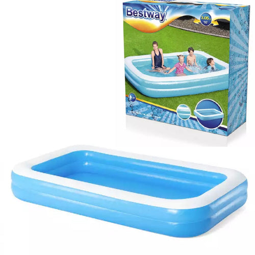 Piscina Gonfiabile Fuori Terra BestWay 305x183H46 cm Giardino Bambini 850 LT