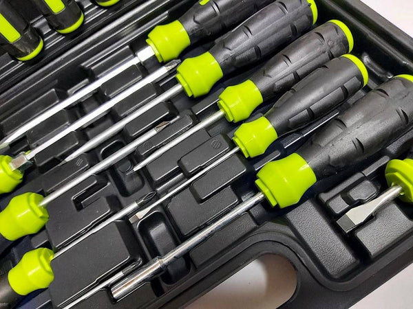Set Valigia Bussole Cacciaviti Cacciavite Inserti 78 Pz A Taglio Croce Torx Y U