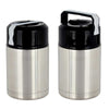 Thermos Porta Pranzo Acciaio Inox 1 Litro con Maniglia Tappo a Vite e Valvola