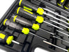 Set Valigia Bussole Cacciaviti Cacciavite Inserti 78 Pz A Taglio Croce Torx Y U