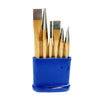 Set Da 6 Pezzi Punzoni Caccia Spine In Acciaio Chrome Vanadium Con Contenitore