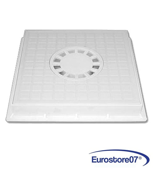 CHIUSINO CON SIFONE CENTRALE cm 30 x 30 - DF 1042710