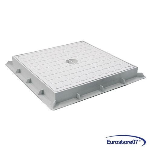 CHIUSINO  CON COPERCHIO cm 40 x 40  - In polipropilene. - DF 104236