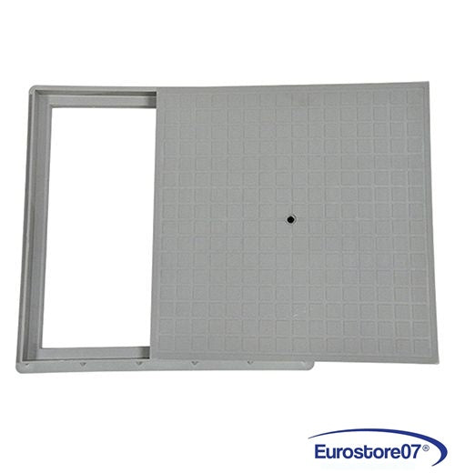 CHIUSINO CARRABILE COPERCHIO CON BULLONE cm 55 x 55 In polipropilene rinforzato.