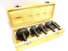 Kit Di 5 Frese A Tazza Hss Denti In Metallo Duro Da 18 30 32 35 55 Mm Per Muro