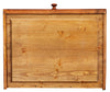 Biscottini Biscottini Credenza Country legno massello tiglio noce 197x50x91 Made in Italy