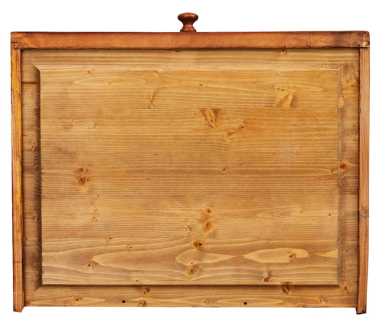 Biscottini Biscottini Credenza Country legno massello tiglio noce 197x50x91 Made in Italy