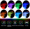 Striscia Per Auto 48 Led Rgb 4 Barre 8 Colori Modalità Musica Con Telecomando