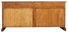 Biscottini Biscottini Credenza Country legno massello tiglio noce 197x50x91 Made in Italy