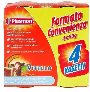 Plasmon om vitello 4x 80g