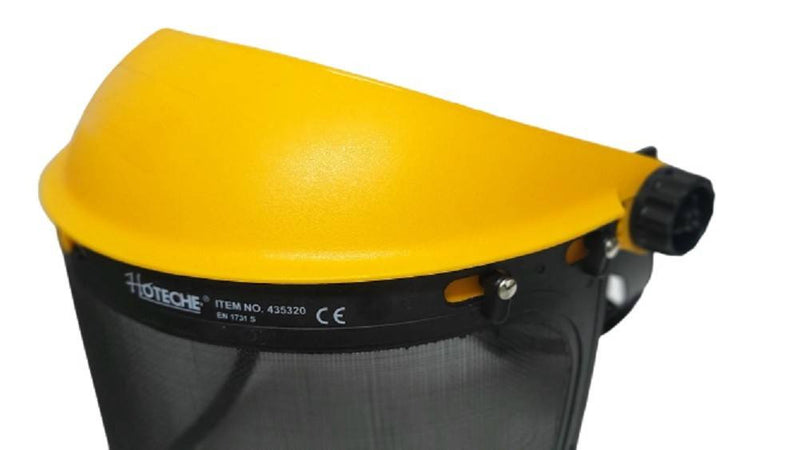 Visiera Per Decespugliatore Cuffie Regolabile A Rete Protettiva Maschera 435320