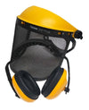 Visiera Per Decespugliatore Cuffie Regolabile A Rete Protettiva Maschera 435320