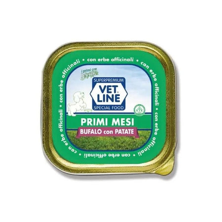 Vet Line mangime umido linea Primi Mesi bufalo e patate