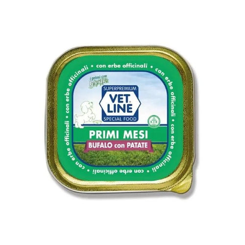 Vet Line mangime umido linea Primi Mesi bufalo e patate