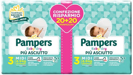 Pampers baby dryduo dwct mid40