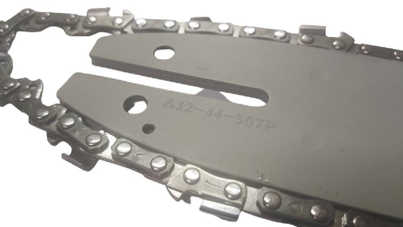 Barra Per Motosega 30 Cm + Seconda Catena Di Ricambio 3/8" 44 Maglie