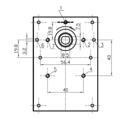 Motoriduttore Kenta K9175052 Stufe a pellet 14702068
