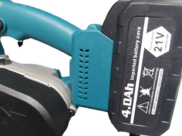 Mini Elettrosega 12" 2 Batterie 21v Con Serbatoio Olio Motosega Elettrica Valigia