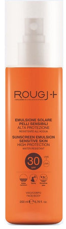 Rougj solare spf30 pelli sensibili 200ml
