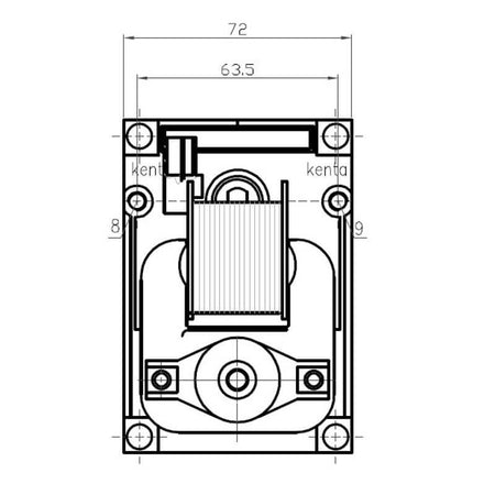 Motoriduttore Kenta K9177310 stufe a pellet 14702073