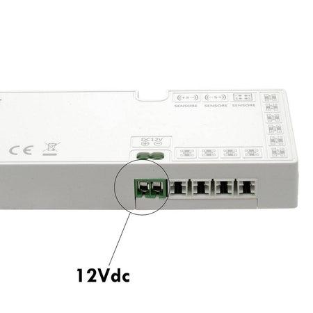 Kit Doppio Sensore 12/24v Interruttore Senza Contatto Strisce Led Alimentatore 100w