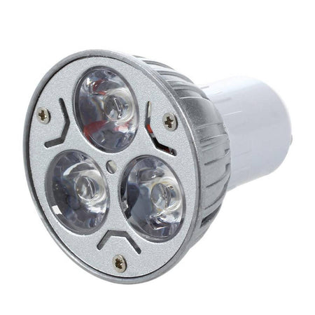 Faretto 3led High Power Luce Spot 3 W Gu10 Lampada Colorata Rossa Verde Blu 230v