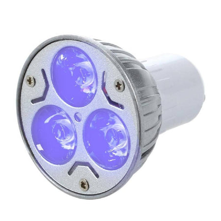 Faretto 3led High Power Luce Spot 3 W Gu10 Lampada Colorata Rossa Verde Blu 230v