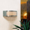 Applique Led Esterno Lampada E27 Luce Moderna Parete Muro Giardino Cortile S101-a