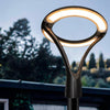 Lampione Moderno Led 100w Cerchio Fungo Ip65 Luce Esterni Giardino Cortile Gd-100w