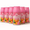 AIR FRESH Deomatic Set 6 x 250 ml Ricarica Spray Profumatore per Ambiente Bubble
