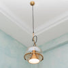 Lampadario Sfera Vetro Pendente Globo E27 Lampada Orientabile Sospensione Lp-87