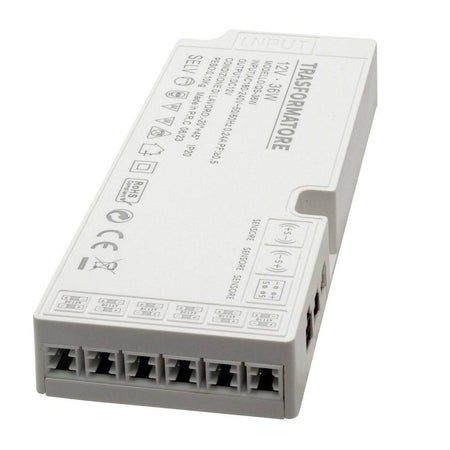 Kit 3pz Barra Led 36w Profilo Alluminio Alimentatore 12v Luce 4000k Sotto Pensile