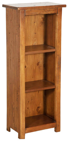 Biscottini Biscottini Libreria Country legno tiglio 3 ripiani finitura noce 40x25x98 Made