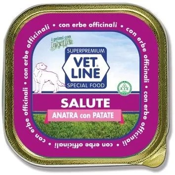 Vet Line mangime umido linea Salute anatra e patate 150 gr