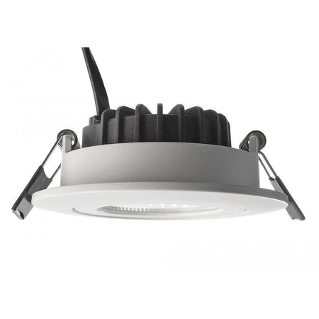 Faretto Incasso Tondo Slim Luce Soffitto Box Doccia Led 8w Orientabile Dimmerabile